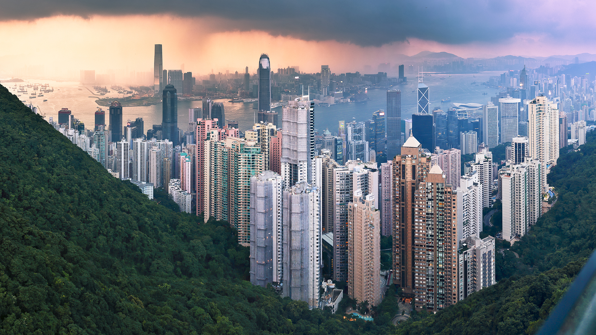 Hong Kong skyline